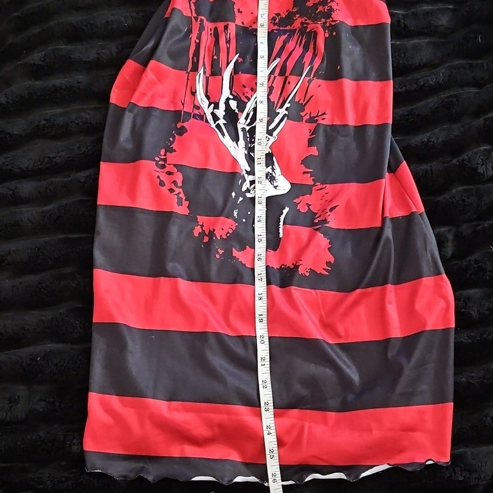MD - A Nightmare On Elm Street Freddy Krueger Sleep Slip Dress - Picture 10 of 10